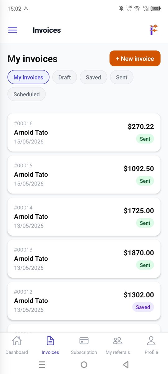 Facturai — mobile invoices
